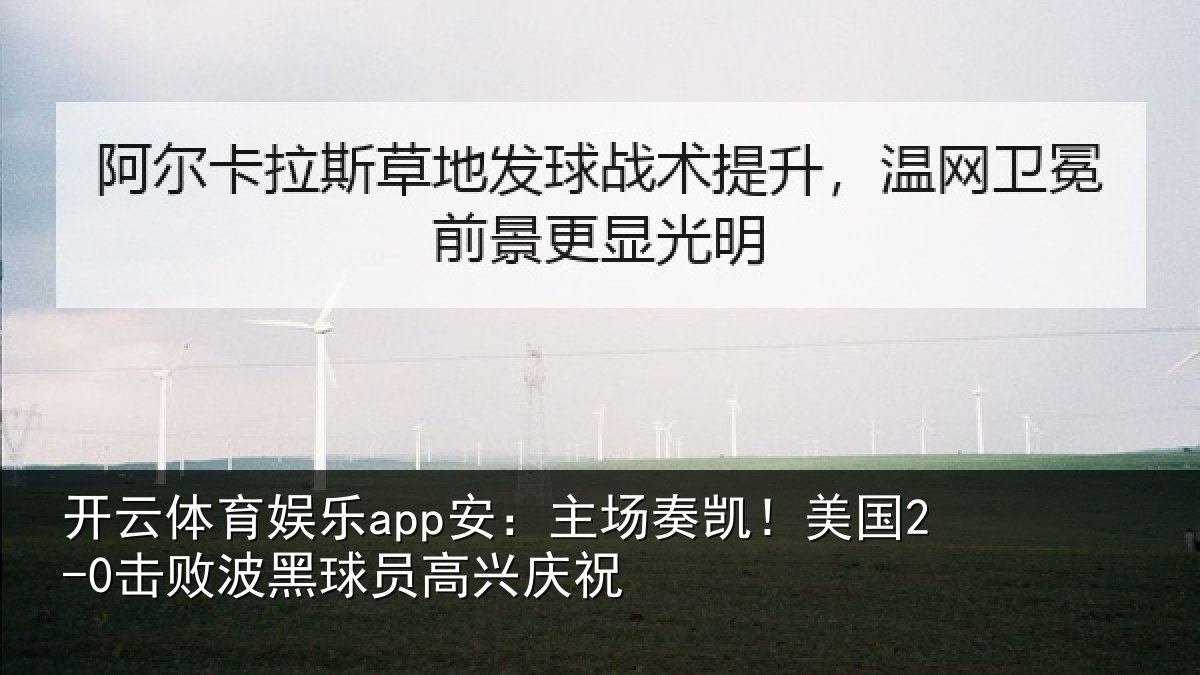开云体育娱乐app安：主场奏凯！美国2-0击败波黑球员高兴庆祝